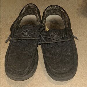 Hey Dude Charcoal Slip-On Loafers